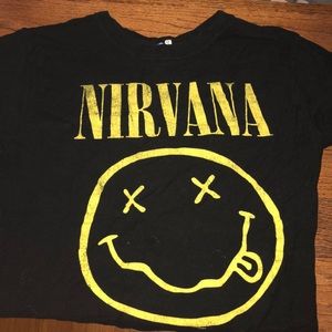 nirvana t-shirt